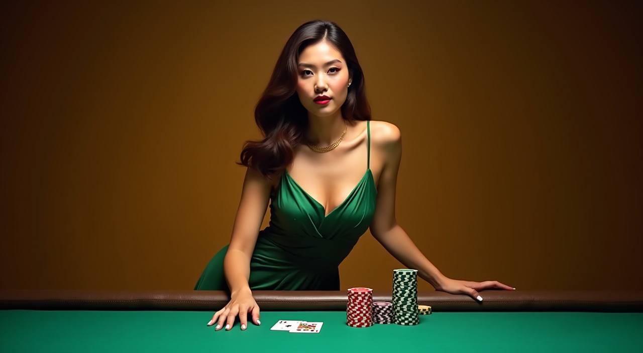perjudian Casino tables and slot rooms